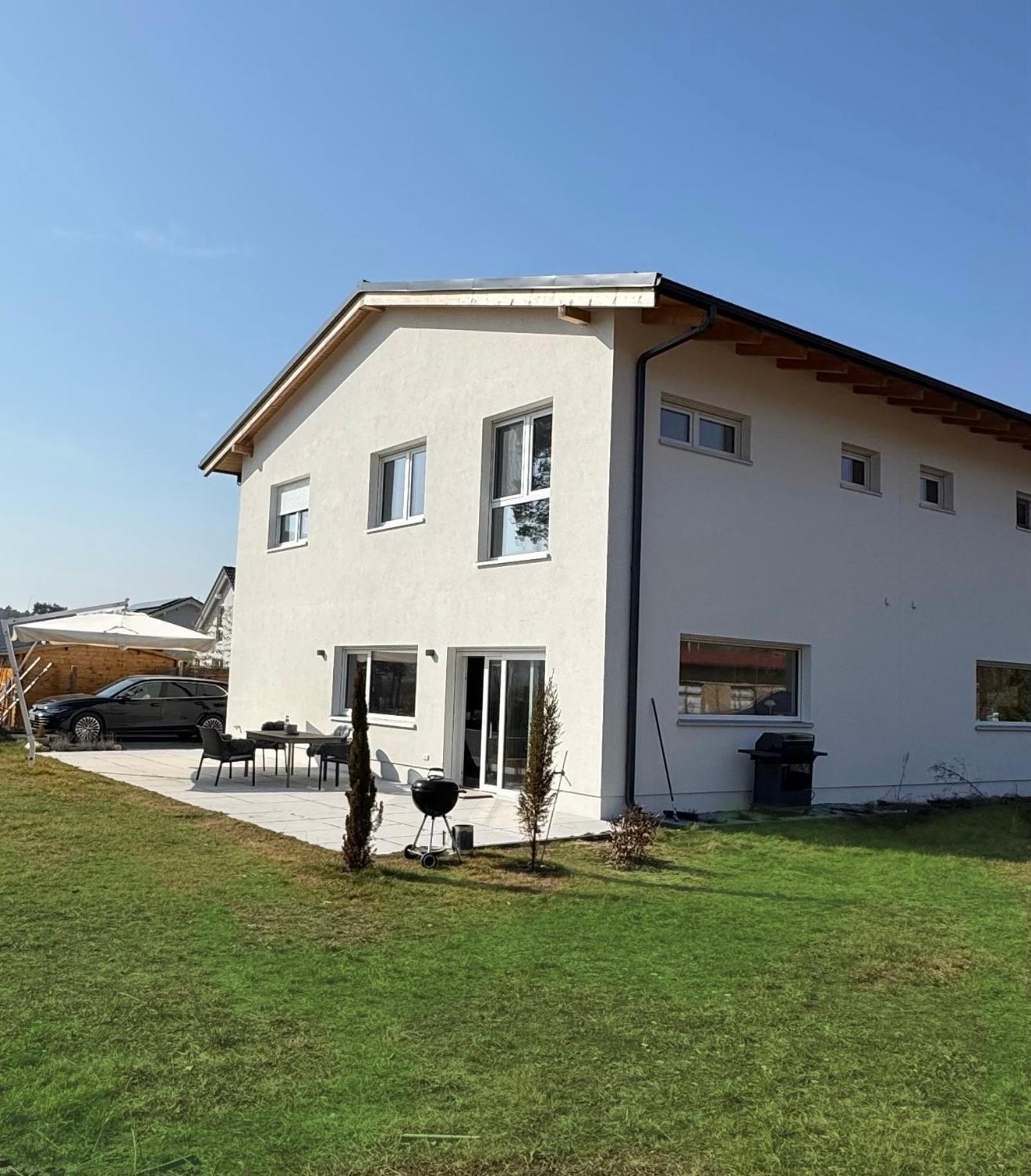 Modernes Ferienhaus Mit 3 Schlafzimmern In Der Naehe Vom Scharmuetzelsee Wendisch Rietz Exterior foto